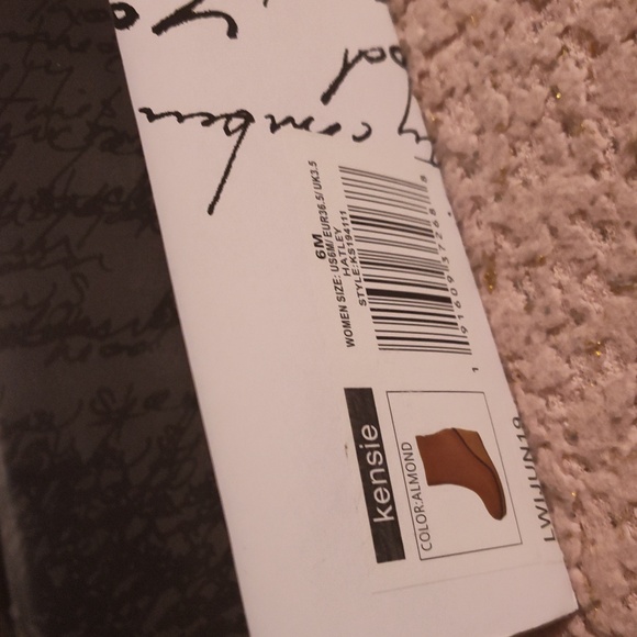 Kensie hatley  Tan Wedge Ankle Boots - Picture 6 of 7